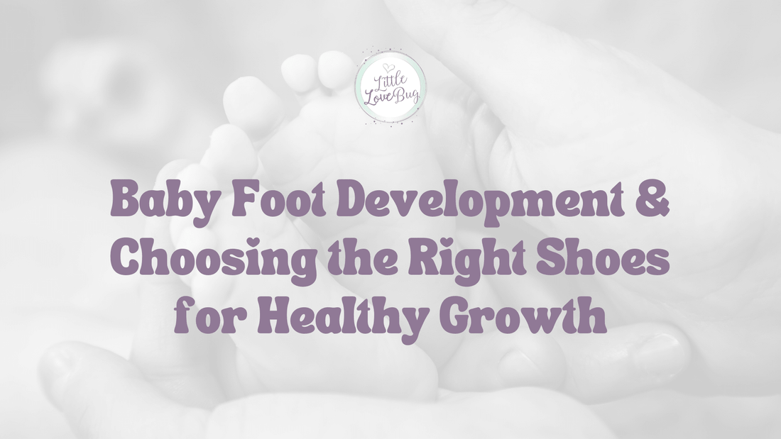 Baby Foot Development & Choosing the Right Shoes for Healthy Growth - Little Love Bug Co.