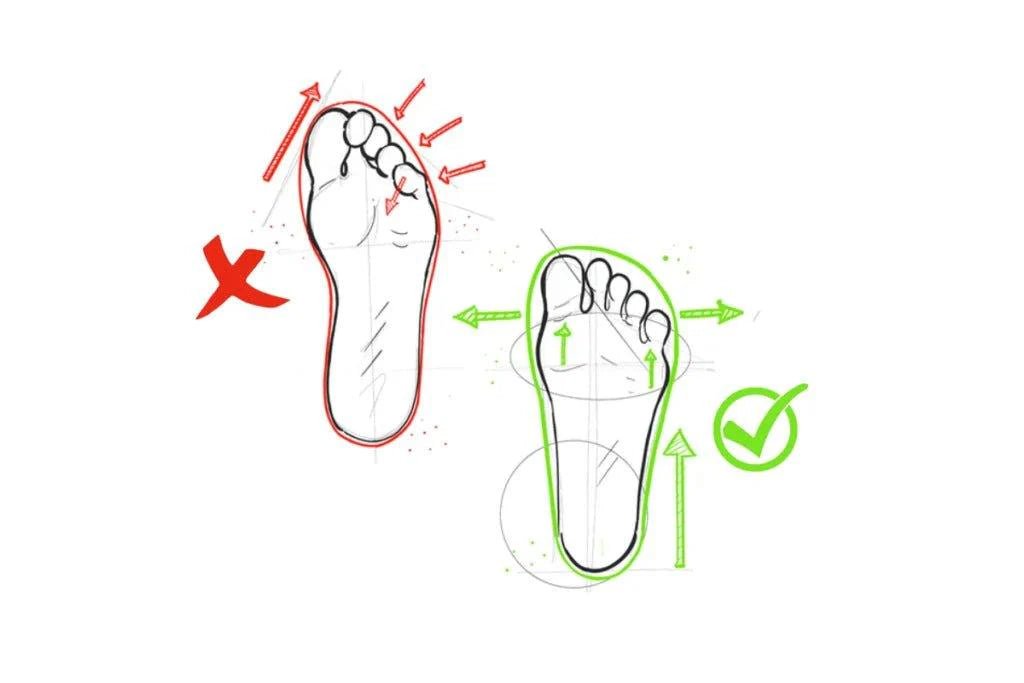 The Importance of a Wide Toe Box in Shoes - Little Love Bug Co.