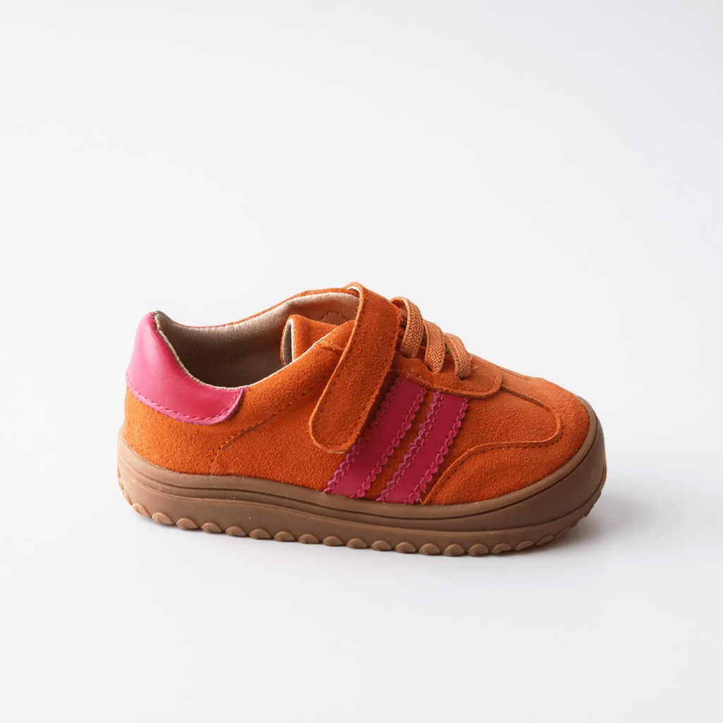 Little Love Bug Co. Sneaker Orange and Pink / 5 (Play Perfect) The Asha