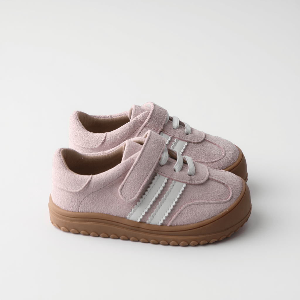 Little Love Bug Co. Sneaker Blush Suede / 5 (Play Perfect) The Asha