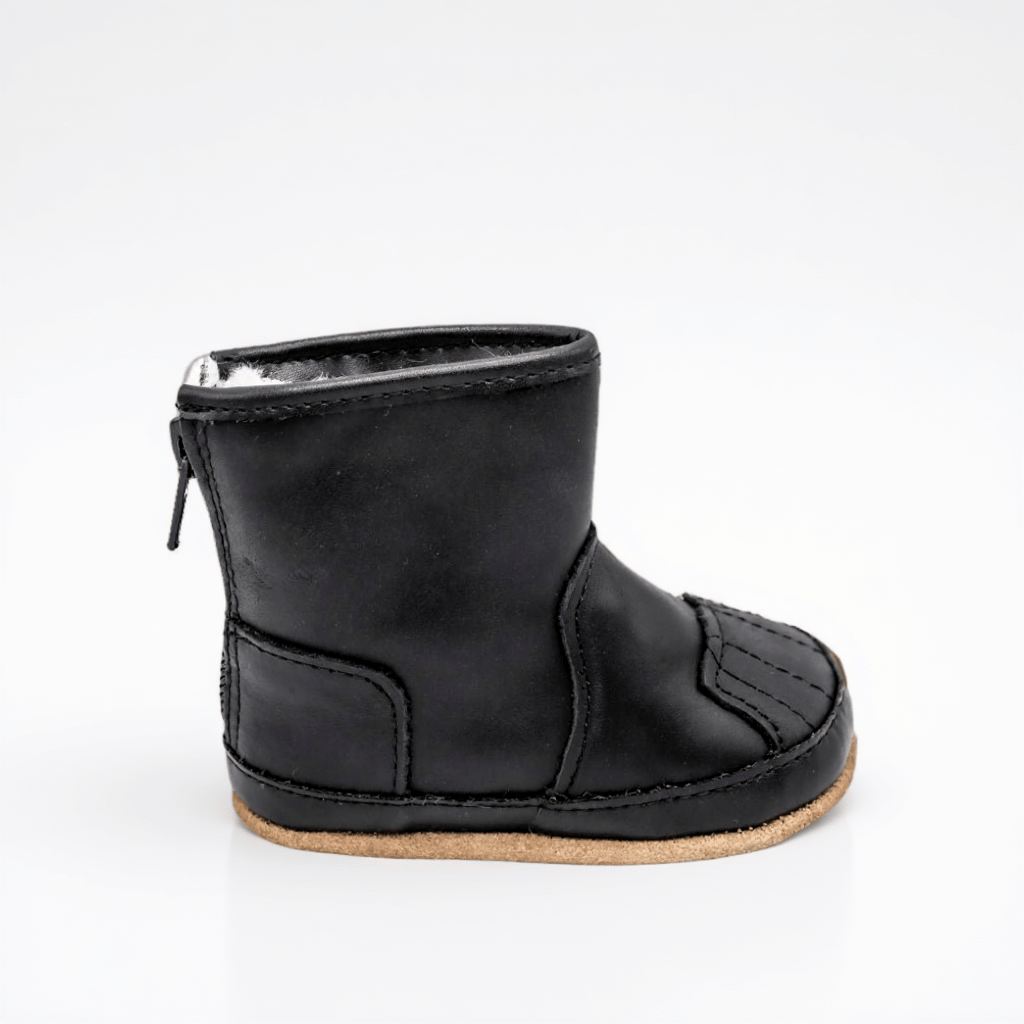 Little Love Bug Co. Boot Midnight {Premium Leather} / 2 (Original Non-Slip Soft Sole) The Dexter Boot