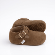Little Love Bug Co. Casual Brown Suede / 2 (Original Non-Slip Sole) The Beck