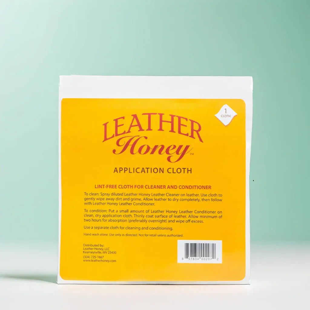 Little Love Bug Co. Cleaning Lint Free Application Cloth Leather Honey