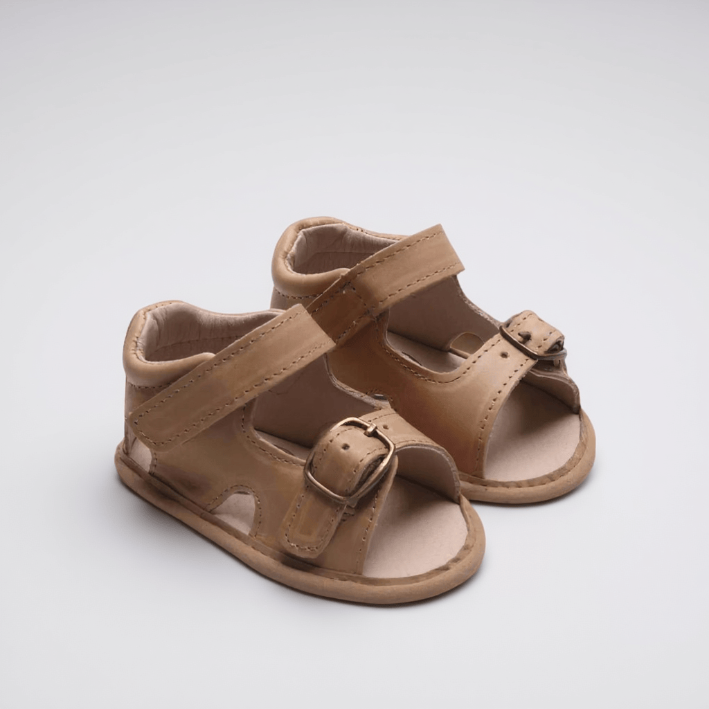 Little Love Bug Co. Sandal Desert Sand {Premium Leather} / 2 (Original Non-Slip Soft Sole) The Felix