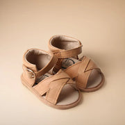 Little Love Bug Co. Sandal Desert Sand {Premium Leather} / 2 (Original Non-Slip Soft Sole) The Sebby Sandal