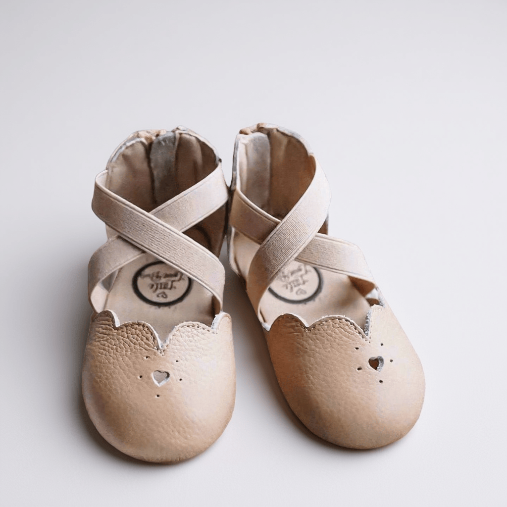 Little Love Bug Co. Sandal Nude / 2 (Original Non-Slip Soft Sole) The Sophia