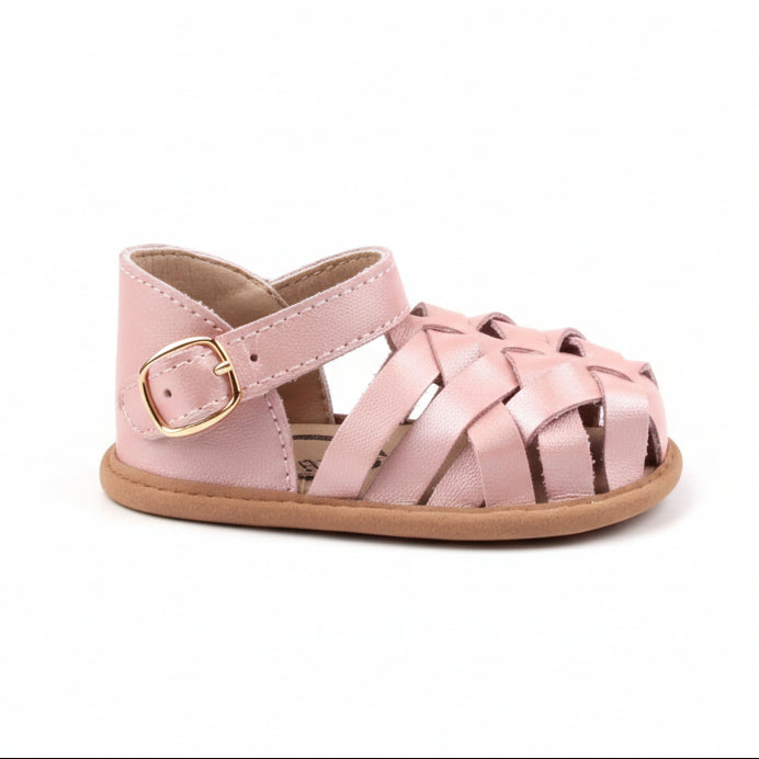 Little Love Bug Co. Sandal Pearl Pink / 2 (Original Non-Slip Soft Sole) The Ella Sandal