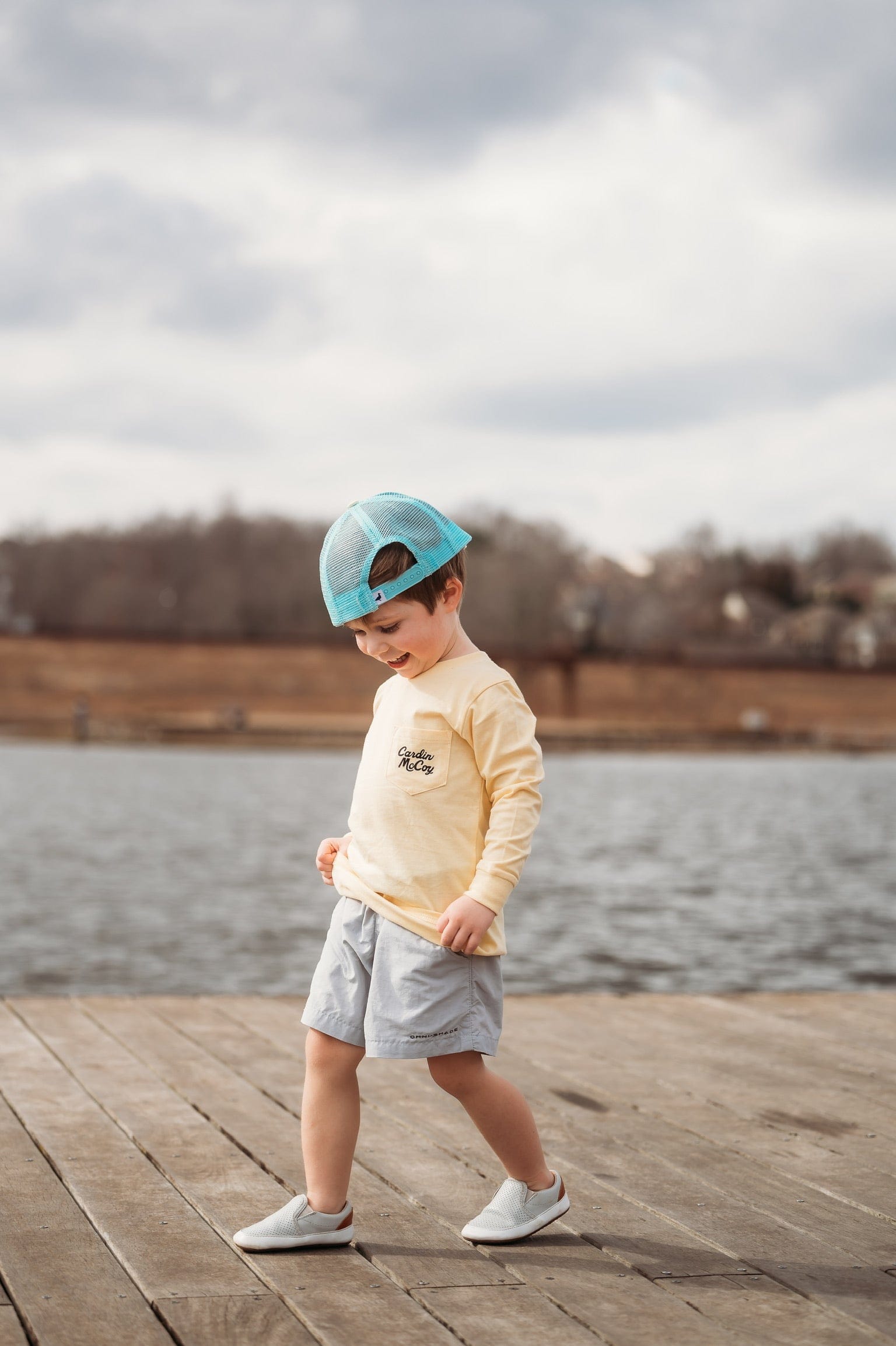 Little Love Bug Co. Slip On Gray Quinn