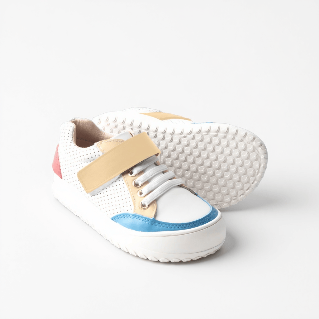 Little Love Bug Co. Sneaker 90's Baby Discontinued / 4 (Original Non-Slip Soft Sole) The Play Perfect Patterned Low Top