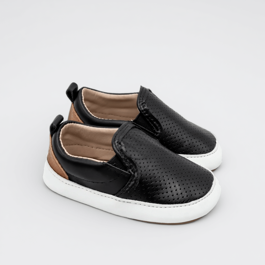 Little Love Bug Co. Sneaker Black / 2 (Original Non-Slip Soft Sole) The Quinns