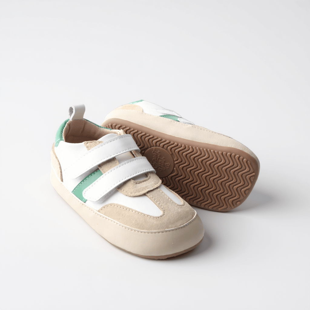 Little Love Bug Co. Sneaker Green / 4 (Original Non-Slip Soft Sole) The Blake