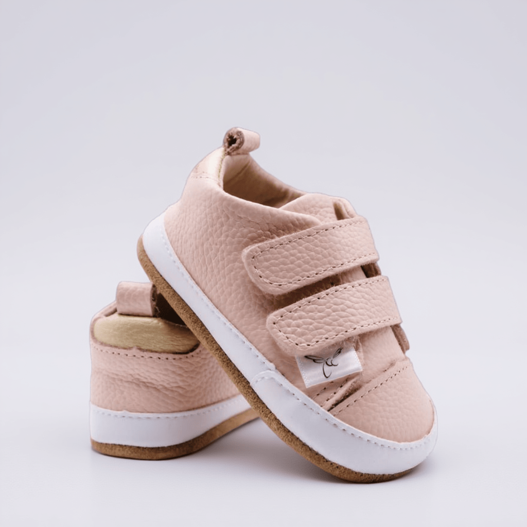 Little Love Bug Co. Sneaker Pink / 2 (Original Non-Slip Soft Sole) The Low Top