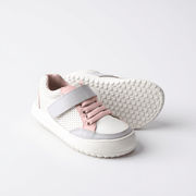 Little Love Bug Co. Sneaker Pink and Purple / 4 (Original Non-Slip Soft Sole) The Play Perfect Patterned Low Top