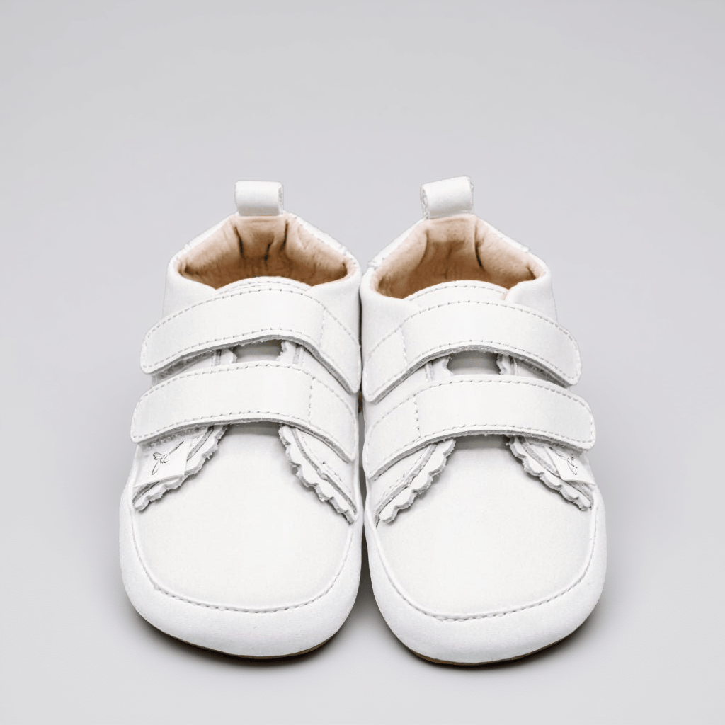 Little Love Bug Co. Sneaker White / 2 (Original Non-Slip Soft Sole) The Nora