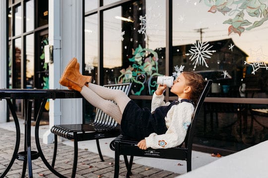 Little Love Bug Co. Tights Little Love Bug Cable Knit Tights