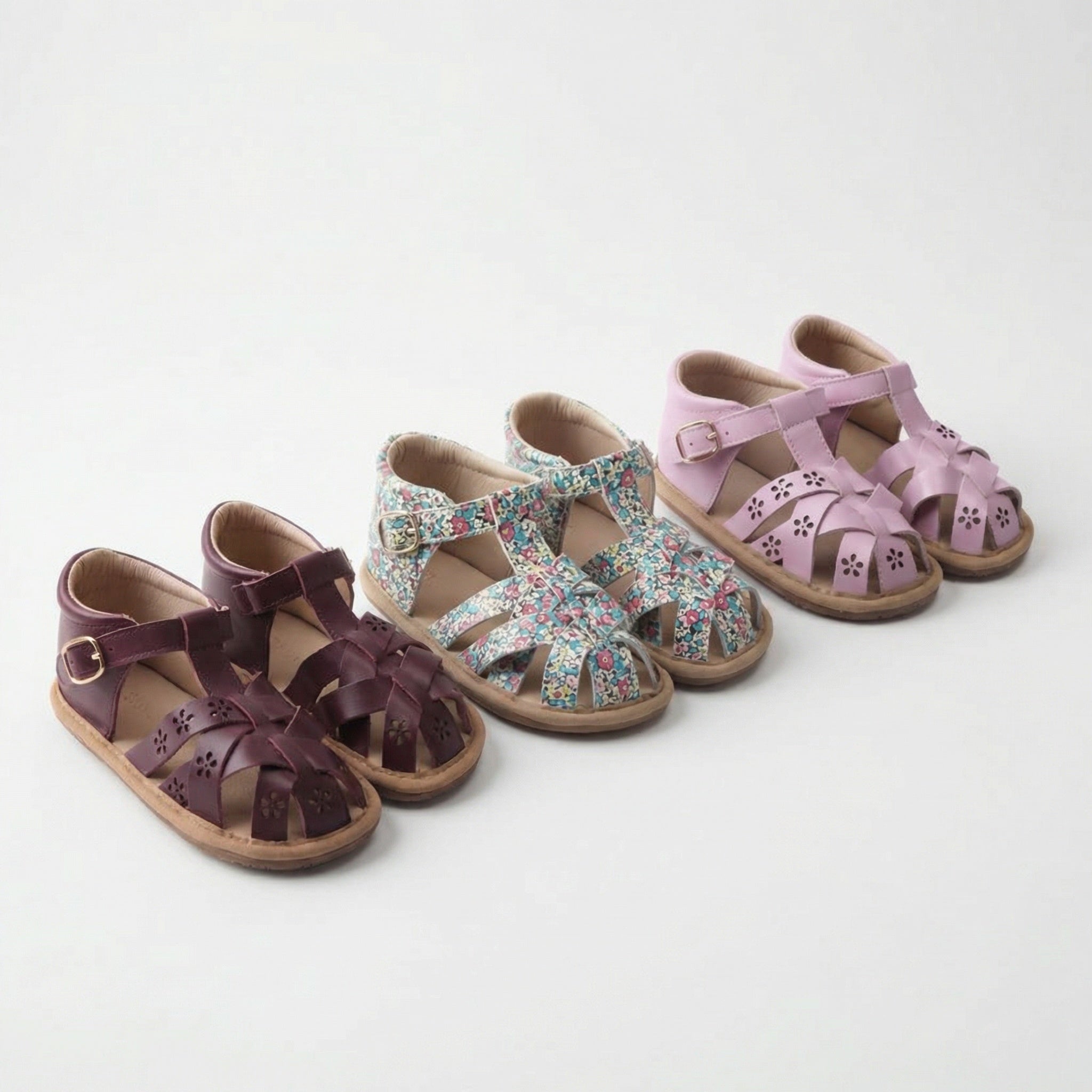 The Closed Toe Sandal - Little Love Bug Co.