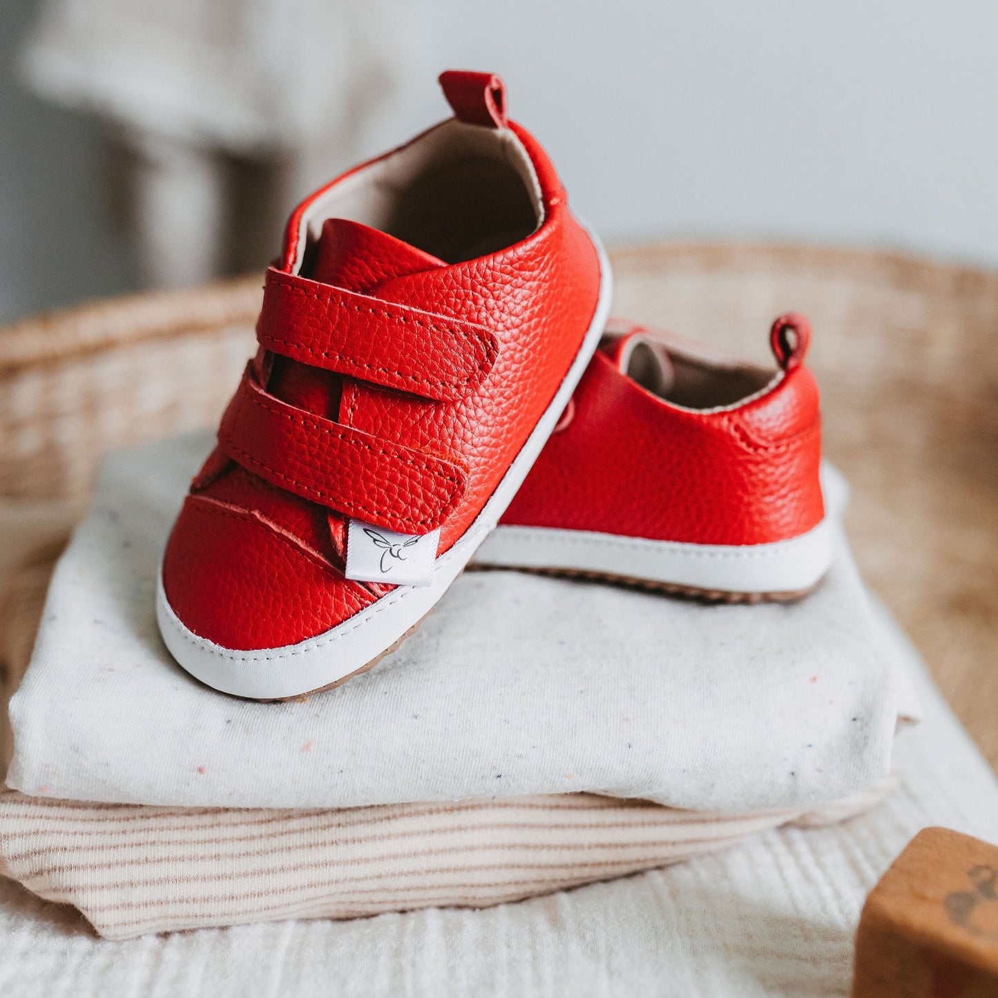 Casual Red Low Top - Little Love Bug Co.
