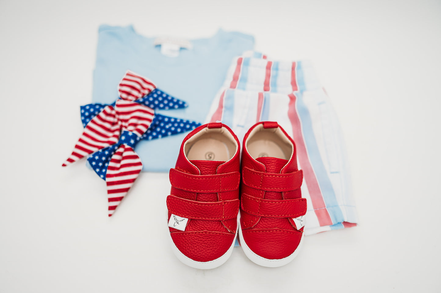 Casual Red Low Top - Little Love Bug Co.