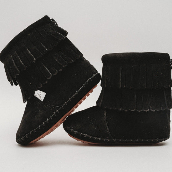 Black Cozy Boot Boot Little Love Bug Co. 