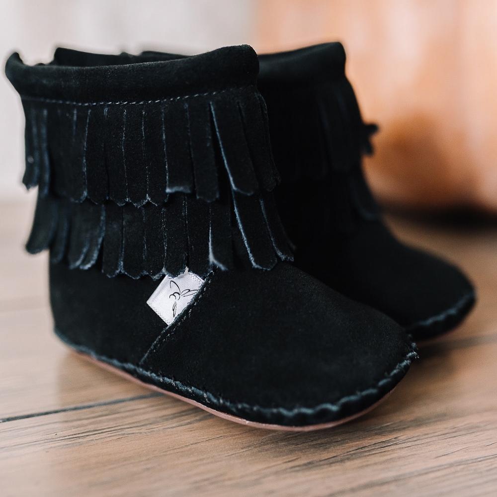 Black Cozy Boot Boot Little Love Bug Co. 