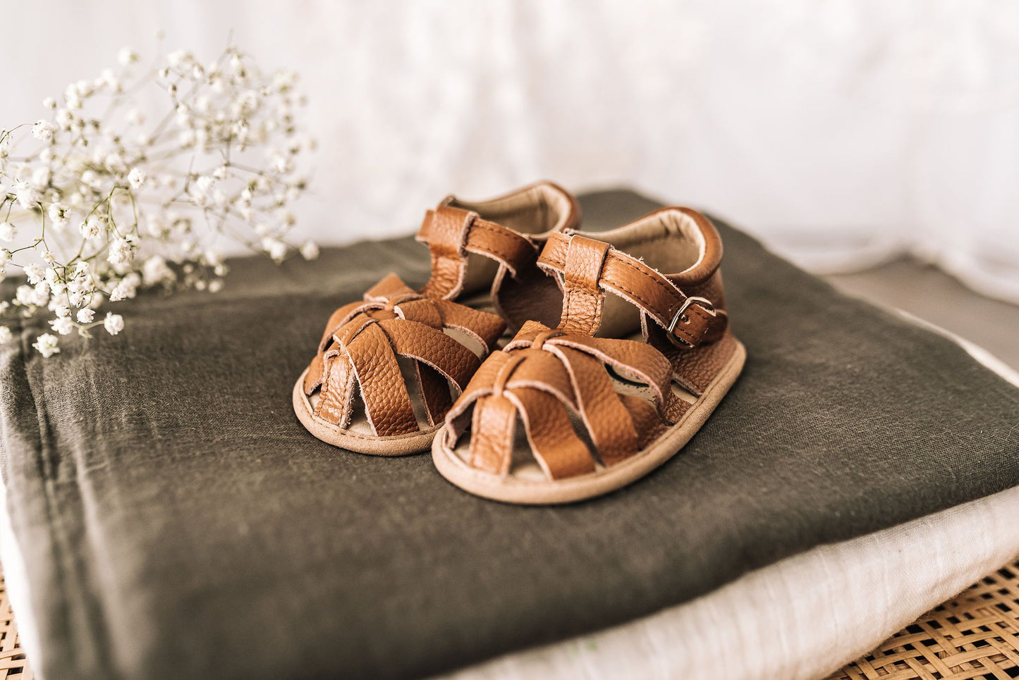 MK21312 - Rancho Sandals Brown [Children's Leather Sandals] | Sustainable  Fashion made by artisans