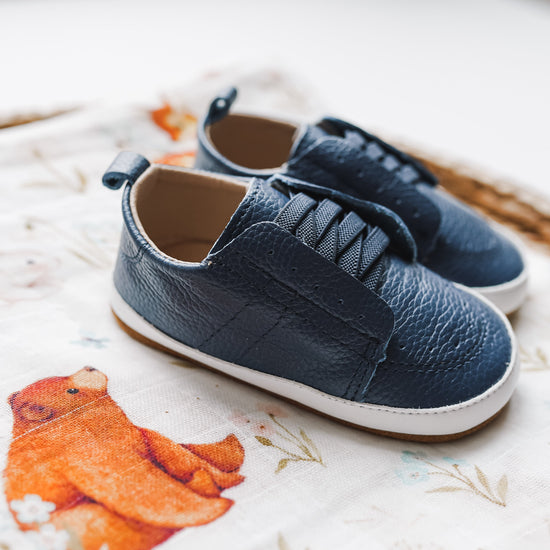 Load image into Gallery viewer, Navy Carter Casual Shoe Little Love Bug Co. 
