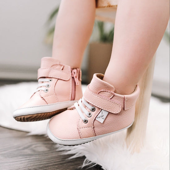 Pink High Top Casual Shoe Little Love Bug Co. 