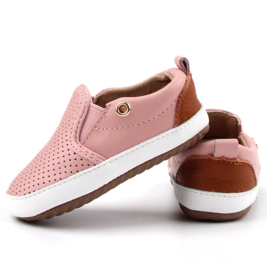 Load image into Gallery viewer, Pink Quinn Slip On Casual Shoe Little Love Bug Co. 
