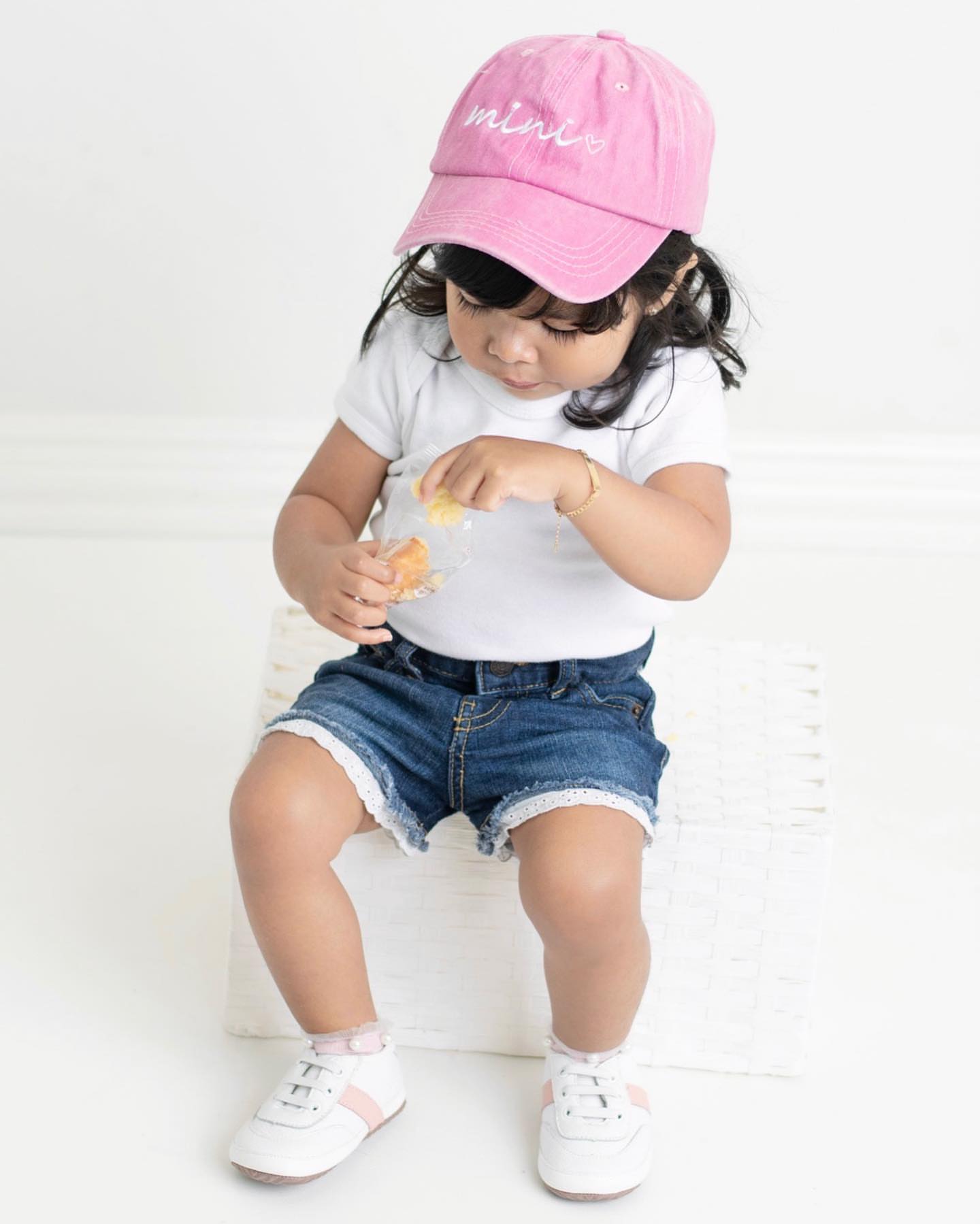 Load image into Gallery viewer, White and Pink Love Bug Sneaker Casual Shoe Little Love Bug Co. 
